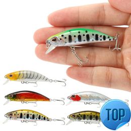 1 Pcs Fishing Lure 5.5cm 5g Long Tongue Minnow Artificial Hard Bait Crank Bait Wobblers Peche Bass Trolling Pesca Carp Fishing