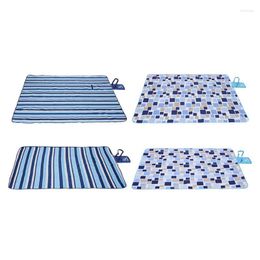 Outdoor Pads Waterproof Foldable Floral Pattern Camping Mat Picnic Beach Blanket