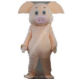 Cartoon Clothing Hot Sales Piglet Pig Mascot Costumes Cartoon Theme Fancy Dress High School Mascot Ad Apparel