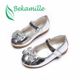 Sneakers Estate Donna Bambino Sandali in pelle Ragazza Dolce Principessa Scarpe Baby Dance Bambina di alta qualità 230322