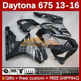 Repsol glod MOTO Fairings For Daytona 675 675R 2013-2016 Bodywork Daytona675 Bodys 166No.60 Daytona 675 R 13 14 15 16 2013 2014 2015 2016 OEM Motorcycle Fairing Kit