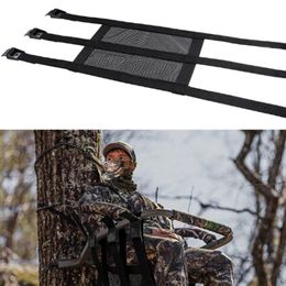 Hunting Sets Universal Tree Stand Seat Replacement Straps Cushion Adjustable Selflocking Buckles Foldable Lightweight 230322