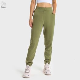 Women's Pants s Yushuhua Solid Colour Casual Harun Pant Sports Thickened Soft Fitness Run Training Trousers Jogging Yoga 230322
