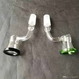 Hookahs Bit Slot Adapter Wholesale Glass Bongs Accessories, Glass Water Pipe Smoking,