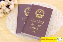 Transparent Passport Covers ID Card Holders Passport Protective Sleeve Card ID Holder Business Credit Card Storage Case