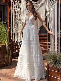 Lace Wedding Dress Vintage Sling French Light Bridal Simple FN11678