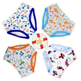 Panties Little Q 100% Cotton boys and girls panties for 15 baby clothes spring autumn suits 4 pcslot low price good quality underwear 230322