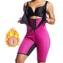 Women's Shapers 2023 Women Full Body Shaper Sport Sauna Sweat Slimming Vest Suit Neoprene Weight Loss Shapewear Waist Trainer Bodysuit