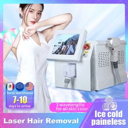 Multi-Functional Beauty Equipment Laser Diode Elight Hair Removal Machine 755nm 808nm 1064nm High Power Painless Permanent for All Skin