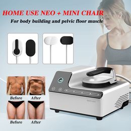 EMS slimming machine Mini Tesla Chair improves pelvic floor Muscles 1200w Power lying down hip machine