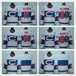 11 Brendan Gallagher 2016 Stadium Series Hockey Embroidery Jerseys Movie 27 Alex Galchenyuk 31 Carey Price 67 Max Pacioretty White Blank Jersey