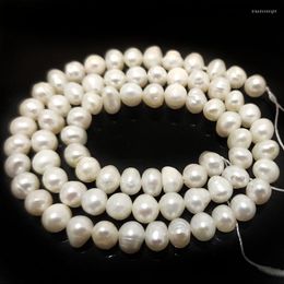 Choker 16 Inches 5-6mm A White Potato Shaped Natural Freshwater Pearl Loose Strand