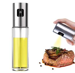 Olive Oil Sprayer FoodGrade Glass Bottle Dispenser for CookingBBQSaladKitchen BakingRoastingFrying 100ml JK2005KD3013199