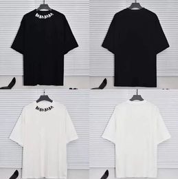 Fashion Men's T-Shirts Women 2023 Designer T-shirts Tees Summer Tee Shirt With Letters in Neck cotton material Luxury Clothing Street Shorts Sleeves Asian Size S-4XL