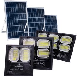 200W LED Solar Flood Lights Super Bright Outdoor Solars Light, Dusk to Dawn IP67 Waterproof for Yard Garden Swimming Pool Pathway Basketballs Court usastar