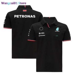 wangcai01 Men's Polos 2021 men's short seve polo shirts f1 team clothing overalls t-shirts sold new f1 team 0323H23