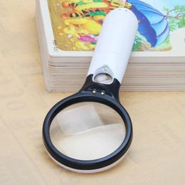 Watch Repair Kits Tools & LED Light 45X Magnifying Glass Lens Mini Pocket Handheld Microscope Reading Jewellery Loupe MagnifiersRepair