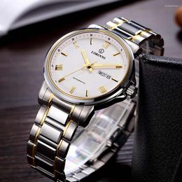 Wristwatches Switzerland Seagull Mechanical Watch Men Automatic Self-wind Male Wristwatch Stainless Steel Simple Mens Watches