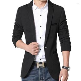 Men's Suits Mens Classics Casual Blazers Autumn Spring Fashion Slimr Suit Jacket Wedding Exclusive Tuxedo M-5XL