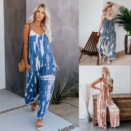 Sleep Lounge Pregnant Women Overalls Jumpsuits Pregnancy Rompers Clothings Plus Size Loose Maternity Strap Pant Trousers Clothes 230322