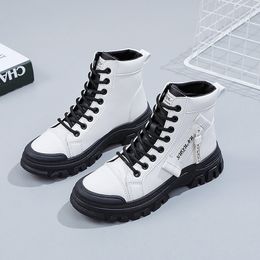 Designer men and women boots Integral Shiny removable nylon bag combat shoes Nylon outdoor platform midsole boots ru645r