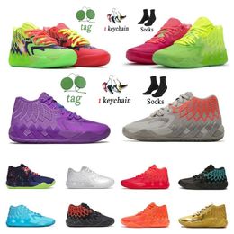 2023 LaMelo Ball 1 MB.01 Basketball Shoes Sneaker Blue Red Silver Blast Buzz City LO UFO Not From Here Queen City Rick and Morty Rock Ridge Mens Sports Trainers Sneakers