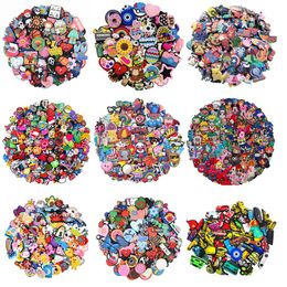 Shoe Parts Accessories Lot Of Random Charms 40 60 100 150 185 Different Mixed Charm Decorations Lovely Cool Pvc Animals Flowers Ball Otttk