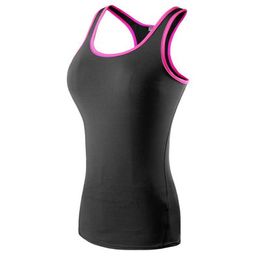 Camisoles Tanks Women Pro Gym Training Compress Tank Tee Fitness Sport T Shirt Yoga Workout V Exercise Running Cloing Bodybuilding Top 2002 Z0322