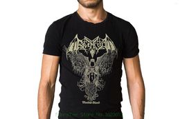 Men's T Shirts Ravencult Morbid Blood 2011 Logo Cover T-Shirt