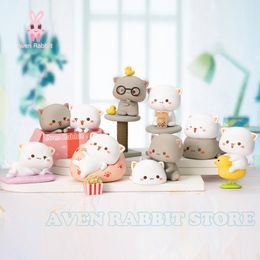 Blind box Mitao Cat Season 2 Box Toys Mystery y Figure Anime Caja iosa Surprise Kawaii Model Birthday Gift 230323