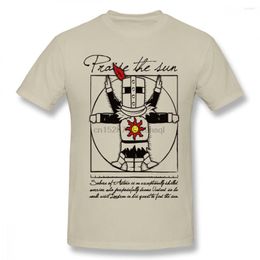 Men's T Shirts Praise The Sun Dark Souls T-shirt For Men Plus Size Digital Print Group Shirt