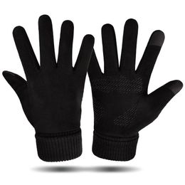 Cycling Gloves Winter Windproof Waterproof Warm Women Men Outdoor Thicken Mittens Touch Screen Sports Glove