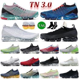 2023 TN Plus Vapour Maxs Flynit Running Shoes Fly Knit 3.0 Men Oreo Offs White South Beach Noble Red Laser Gold Pink Rose Sports Sneakers Dhgate Men Women Trainers Size 47