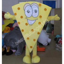 Christmas cheese Mascot Costume Cartoon Character Outfit Suit Halloween Adults Size Birthday Party Outdoor Outfit Charitable