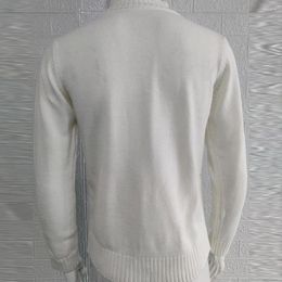 Men's Sweaters Spring Sweater Coat Solid Color Twisted Texture Thermal Long Sleeves Men Winter For Daily Wear