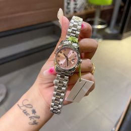 Diamante 31 mm 28 mm Relógio feminino totalmente mecânico automático Diamond Montre Femme Datejust Relógios de pulso com design à prova d'água Aço inoxidável