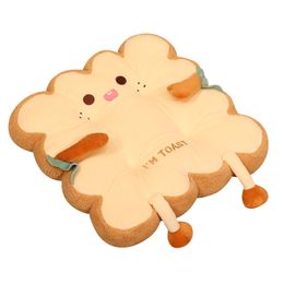 Plush Dolls 1pc Stuffed Soft Toast Kawaii Bread ie Pillow Toys For Kids Girls Xmas Gifts Home Decor Comfortable Petal Cushion 230323