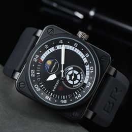 AAA 2023 Watch Mens Stars Stars Mecânicos Automático Men Watches Sport Strap Movement Wristwatch Montre de Luxe