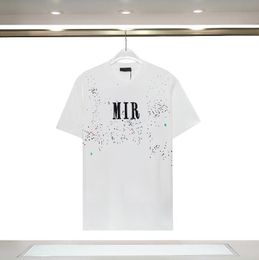 2023 Mens Designers T Shirts Men Luxurys Fashion Letter Pattern Print Tshirts Summer Womens Streetwear Short Sleeved Tshirt Loose Tees Plus Size S-XXXL #CH46