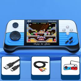 G9 Handheld Portable Arcade Game Console 3.0 Inch HD Screen Gaming Players 666 In 1 Classic Retro Games TV Console AV Output With Controller DHL