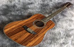 41 polegadas KOA Full Wood D45 Modelo Guitarra Acústico Folk Electric Guitar2382448