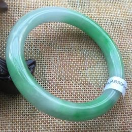 Bangle Certified (Grade A) Natural Lavender Stoneite Stone Jade Bracelet