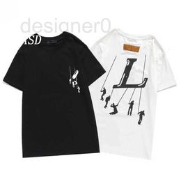 Men's T-Shirts popular Fashion Mens Designers Shirts Summer Shirt Crane Printing black Quality Hip Hop Men Women Short Sleeve ees Plus Size S-5XL 802023766 JJO0