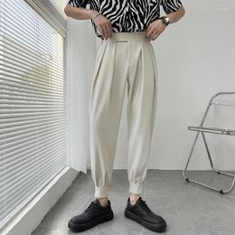 Men's Pants 2023 Brand Clothing Men's Summer Casual Trousers/Male Slim Fit Fahion Haroun Trousers/Men Tall Waist Bunch Of S-3XL