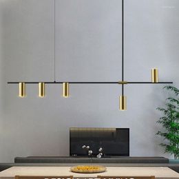 Pendant Lamps Nordic Minimalist Light Post-modern Led Living Room Lights Kitchen Lamparas De Techo Colgante Moderna