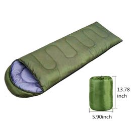 Sleeping Bags Camping Sleeping Bag Lightweight 4 Season Warm Cold Envelope Backpacking Sleeping Bag For Outdoor Travelling Hiking 0.7KG 230323