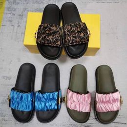 Big Size Designer Fashion Women Men Sandal Luxury Lady Gentlemen Colourful Canvas Letter Anatomic Leather slide 6 style Model Top with box EUR 35-45