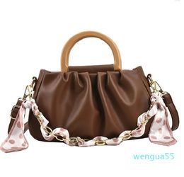 Designer-Evening Bags Luxury Designer Ladies Shopping Handbags 2023 Fashion Crossbody With Ribbon Brand Trend Shoulder Bag For Women