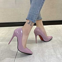 Dress Shoes 9CM Women Pump Shoes Ivory Wedding Shoes Bridal Sapatos Nude High Heel Bride Bridesmaid Sexy Evening Party Shoes Pink Hot AA230322
