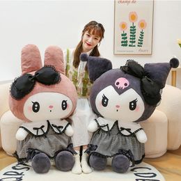 Stuffed Animals plush Toy Wholesale Hot Selling Melody Cartoon Kuromi Plush Toy Anime Doll Birthday Gift